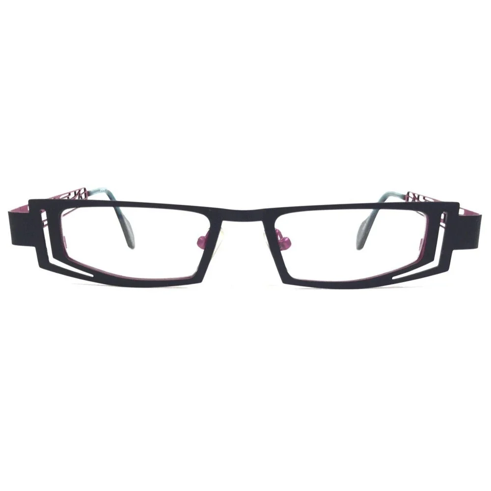 Iyoko-Inyake Eyeglasses Frames IY576 Col.103 Purple Pink Rectangular 44-18-140